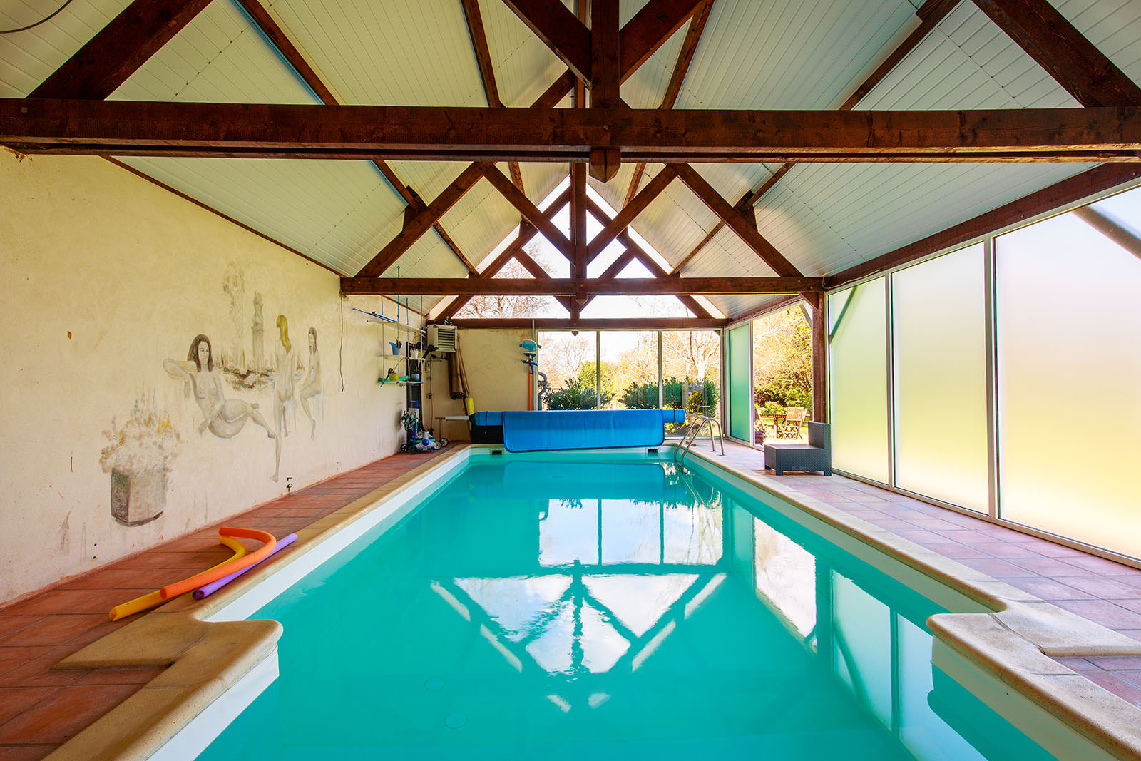 Espace détente piscine Cavalibre Mesquer